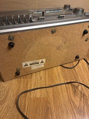Vintage Soundesign Radio Stereo And Cassette Tape Player Recorder Model 5624