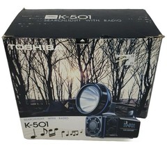 Untested TOSHIBA Vintage Searchlight With Radio K-501