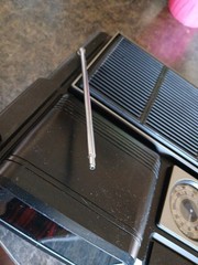 1979 Vintage Sears CRT Go Anywhere Solid State 564 TV Radio UHF VHF FM Works