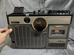 1977 Vintage JVC 3060 CQ Radio TV Cassette Recorder Boombox FM/SW/MW/TV **READ**