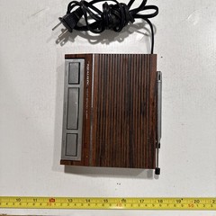 Vintage Realistic Weatheradio Weather Alert Radio Model 12-140 Faux Wood Works