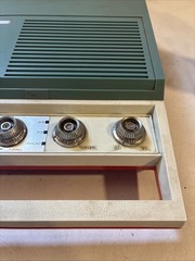 Vintage Retro Sears AC/DC Solid State Radio AM/ Phonograph Tested Works!