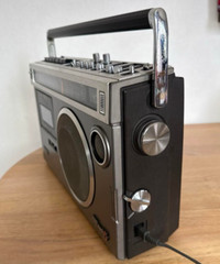 Near Mint! 1970s Sony Radio Cassette Player Cf-1980 Mark5 Boombox Maintained JP
