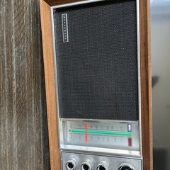 Panasonic RE-7259 FM-AM 2-Band Desktop Tabletop Wood Radio Vintage 1975