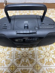 Craig JS 8632 Portable CD/Radio/Cassette Boombox Tested Works Great