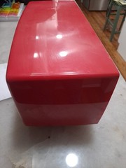VINTAGE RETRO PINK/ MAUVE ADMIRAL MODEL 275 TABLE RADIO CHASIS 5D4