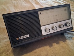 Vintage National Panasonic FM AM 2-Band Tube Radio – Model RE-744 – Tested Works