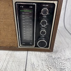 Vtg Sony TFM-9440 W AM/FM Table Top Wood Radio – Tested & Works