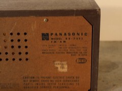Panasonic RE-7371 Tabletop AM / FM Radio made in Japan