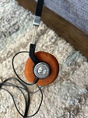 Vintage Panasonic RD 9217 Headphones Wired Retro Medal Band Over Ear