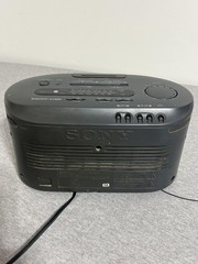 Vintage Sony Dream Machine ICF-CS850 Clock Radio Cassette Player FM AM Dual Alar