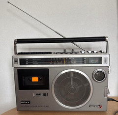 Near Mint! 1970s Sony Radio Cassette Player Cf-1980 Mark5 Boombox Maintained JP