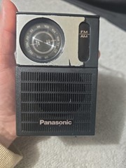 Vintage PANASONIC Portable Am/Fm Radio Model RF-508 9v Battery Power Works As is