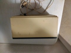 General Electric AM Radio Alarm Clock Beige Model 7-4725A Vintage. Read Descr. E