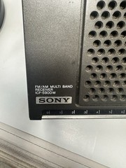 Sony ICF-5900W Radio FM MW SW1 SW2 SW3 Multi 5 Band Receiver Japan