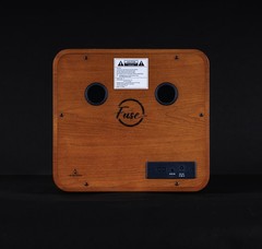Fuse Real Wood Exterior Vintage Retro Bluetooth, AM/FM Radio, Speaker