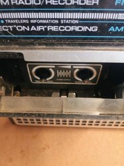 GE 3-5206A AM FM Radio Cassette Recorder Vintage Parts Repair