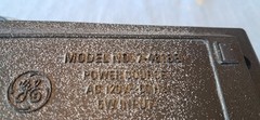 Vintage GE Digital AM/FM Clock Radio Wood Grain Model No. 7-4612B WORKS
