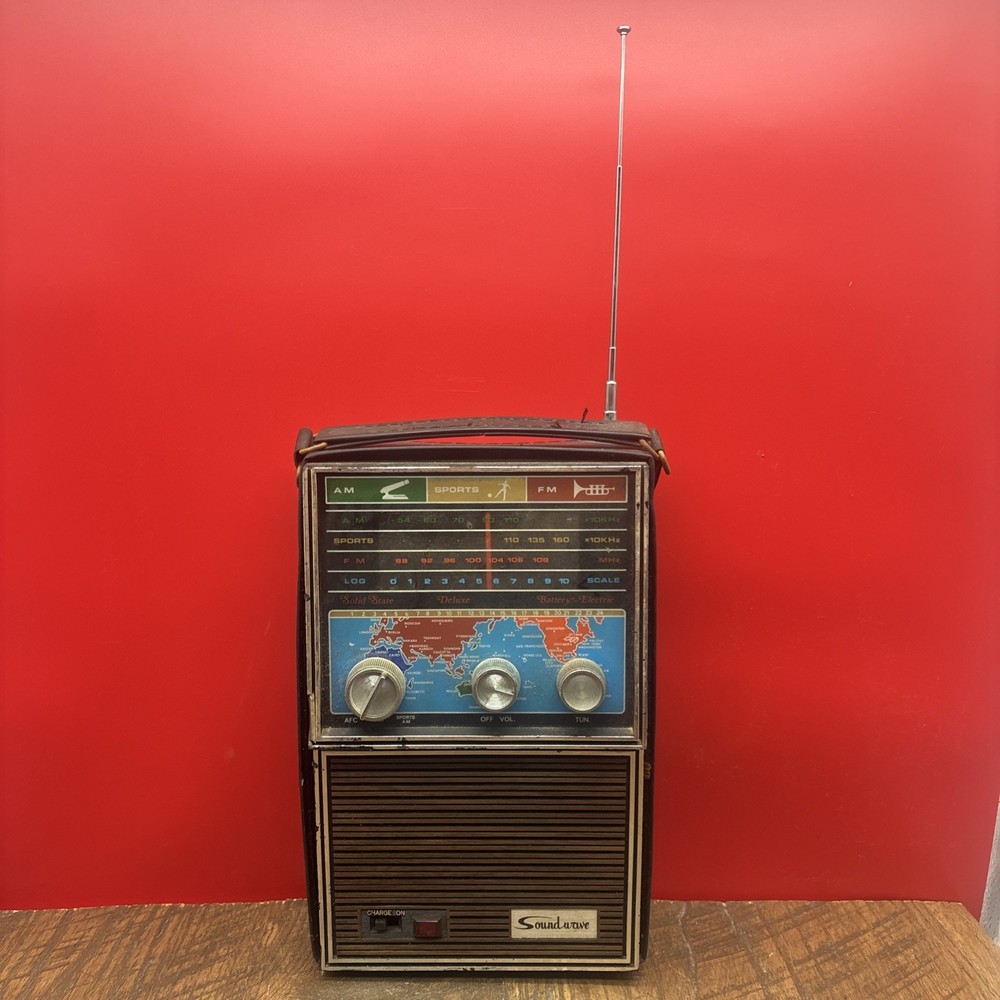 Vintage Sonnet 181P Multi-Band World Radio – AM/FM/SW/Air/PB/WB – Retro MCM Read