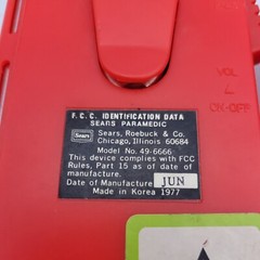 Sears Radio Lot Model No. 49-6666