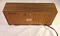 Vintage Panasonic RE-6277 FM/AM 2-Band Table Radio Tested Working