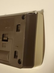 General Electric Silver & Black AM/FM Radio Bathmate. 1985.