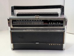#1 Vintage Zenith Trans-Oceanic Royal 1000 Multi-Band Radio Battery Pack Incl