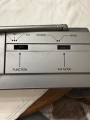Vintage Emerson Am Fm Radio And Cassette Player Cassette Spins