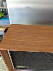 Panasonic RE-7259 FM-AM 2-Band Desktop Tabletop Wood Radio Vintage 1975 Works