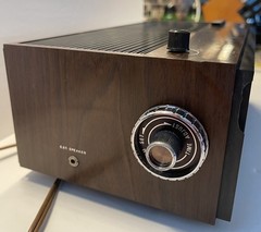 Vintage Soundesign 3464 Flip Clock Radio AM/FM Alarm Woodgrain Mid Century WORKS