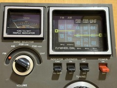 Panasonic RF-1170 Shortwave Radio JAPAN 5-BAND UHF/PSB/Low High/FM-AM – Vintage