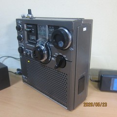 Sony Icf-5900 Sky Sensor Fm/Am/Sw1/Sw2/Sw3 Receiver Separate Timer Power Display