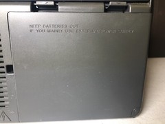 Sony ICF-36 Portable 4 Band Radio.