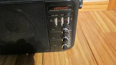 Vintage GE Superadio Am/Fm Long Range Radio Model No. 7-2887A #T12