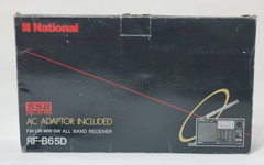 Vintage National RF-B65D Radio Receiver Rare with box – For parts only