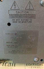 Vintage GE Clock Radio General Electric Model 7-4662b WORKS EXCELLENT!
