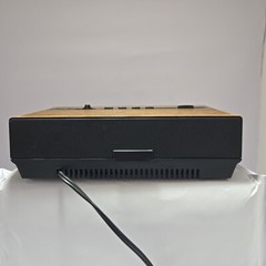 GE General Electric 7-4625C AM/FM Alarm Clock Radio Woodgrain For Parts No Alarm