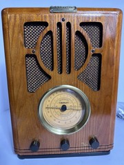 Crosley CR72 AM/FM Cassette Radio Wood Cabinet Classic 1998 NOS w/ Box