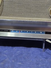 Vintage 1960s Sears Silvertone « Instant Sound » AM Clock Radio ~ Radio Works