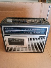 GE 3-5206A AM FM Radio Cassette Recorder Vintage Parts Repair