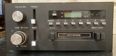 Vintage Majestic MCS-G6R AM/FM/MPX Car Radio/Cassette, original box, unused