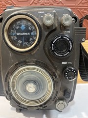 Vintage Panasonic 3 Band Radio ( RF-822 ) Weather – FM – AM NOT WORKING -AS IS