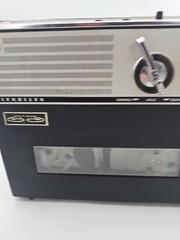 Vintage Panasonic RQ-233S AM Radio Cassette Recorder Motor Runs Reel Spins Rare