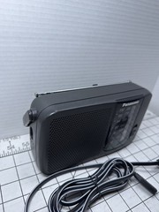 Panasonic Model RF-544 AM/FM Radio-Battery Tested Works Great-