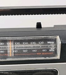 Vintage Super Radio II General Electric 7-2885D GE Long Range AM/FM Radio Tested