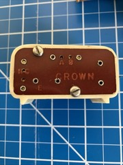 Vintage Crown Radio Made In Japan UNTESTED With Pouch As Is