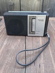 Vintage SONY FM/AM 2BAND TFM-6060W Collectable Tested and Working!