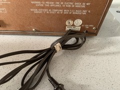 Realistic MTA-8 Vintage Radio Powers On Works Perfectly Fine. Minor Scratches
