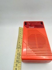 Vintage Radio Ranger Model RG-26 AM FM Made In China Red Radio Good Working Rare