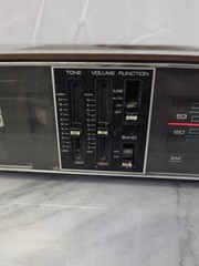 Vintage 70s 80s Toshiba RC-807F FM/AM Solid State Digital Clock Radio Japan made